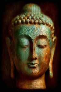 spirituelle Buddha-Statue