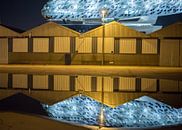 Hafenhaus - Reflexion von Pieter van der Zweep Miniaturansicht