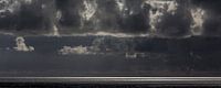Waddenzee bij Westhoek (Het Bildt) van Meindert van Dijk thumbnail