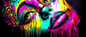 Leuchtende Emotionen in Neonfarben