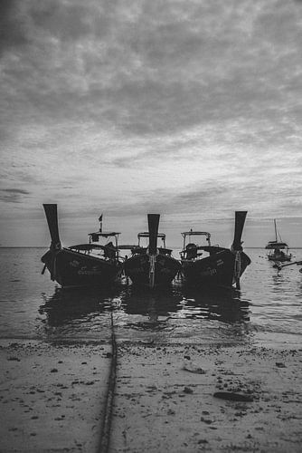 Bootjes in de Wateren van Koh Lipe