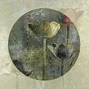 Tulips. Bronze and silver. by Alie Ekkelenkamp thumbnail