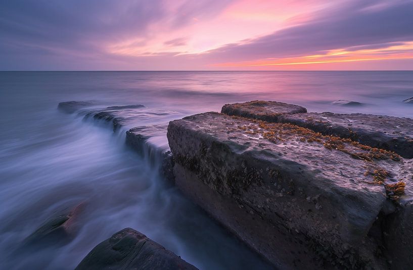 Strandromantiek van fernlichtsicht
