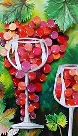 Du raisin dans un verre sur Thomas Suske