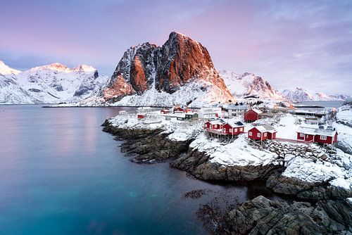 Hamnoy Lofoten Hiver