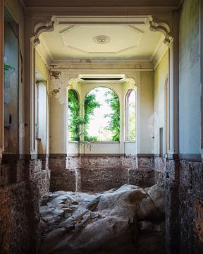 Villa italienne abandonnée.