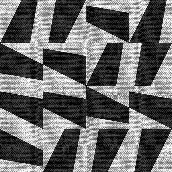 Textil Leinen neutral geometrisch minimalistisch Kunst I von Dina Dankers
