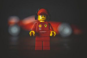 Formule 1 Legopoppetje - Lego van Pim Haring