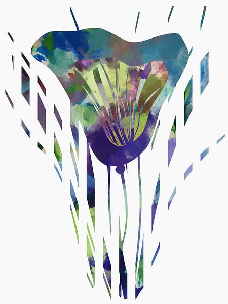 Magic Tulip Flower 2 by Georgia Chagas