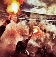 Fakkel Feyenoord 'Curva Nord'