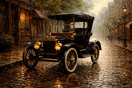 Eine Fahrt durch die Geschichte – Ford Model T – 1908 von Johannas Art Creations