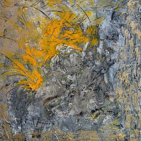 'abstract yellow-grey', Jan Fritz by Jan Fritz