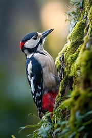 Great Spotted Woodpecker (Dendrocopos major)