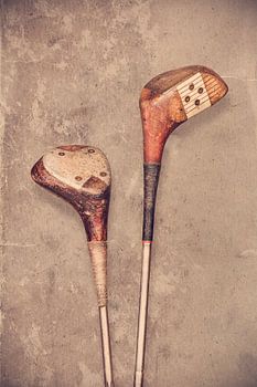 Die Vintage Golfschläger