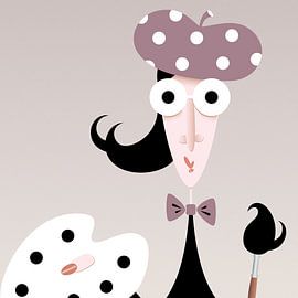 Künstlerin von Anjo Vrieling