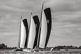 Grou, Huzum en Sneek bij de bovenste boei van ThomasVaer | Tom Coehoorn