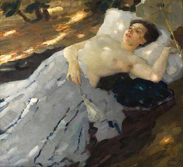 Leo Putz - Midzomer (1906) van Peter Balan