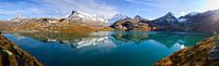 De Hohe Tauern worden weerspiegeld in de Weißsee van Christa Kramer thumbnail
