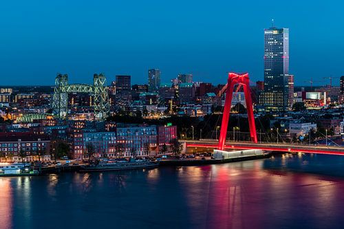 Willemsbrug en de hef restyled sur Midi010 Fotografie