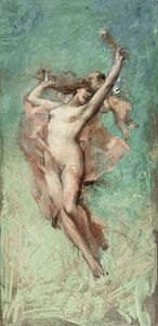 Léon François Comerre - Der Tag (1884)