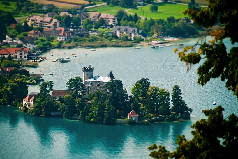 Meer van Annecy Tilt Shift van Mariska Hofman