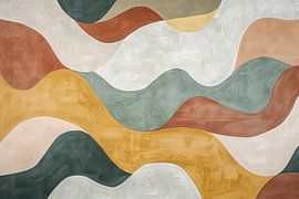 Harmonische Farbflächen von Poster Art Shop