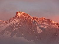 Glowing Mt.Hochkalter