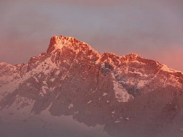 Glowing Mt.Hochkalter by Thomas Weber