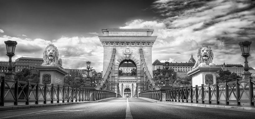 Boedapest zwart-wit van Manfred Voss, Zwart-Wit Fotografie
