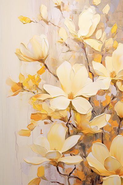 Magnolia blossom 11 by Bert Nijholt