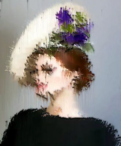 ....Hello you ! - Photo painting modern portraits #2022 von Igor Bajenov