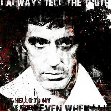 Scarface Al Pacino Pop-Art-Malerei von Kunst Company