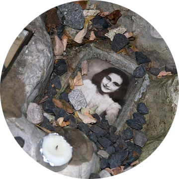 Portret van Anne Frank van Ronald Wilfred Jansen
