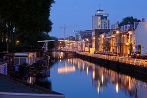 Leidsekade und Leidseweg in Utrecht von Donker Utrecht