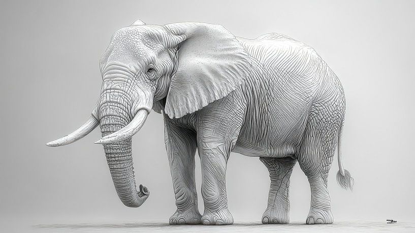 Bleistiftzeichnung von Gelissen Artworks