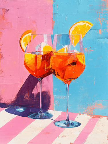 Aperol Spritz im Sommerlicht
