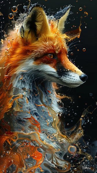 Alkoholtinte - Fuchs von Gelissen Artworks