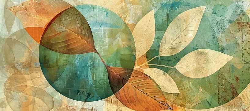 Abstract Leaves | Abstract Leaves for Garden by Flower Studio