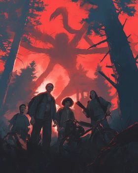 Schaduwen van de Upside Down