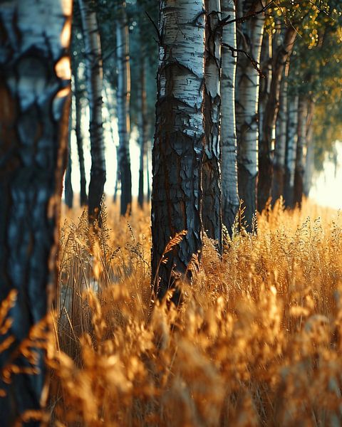 Spaziergang im Wald von fernlichtsicht