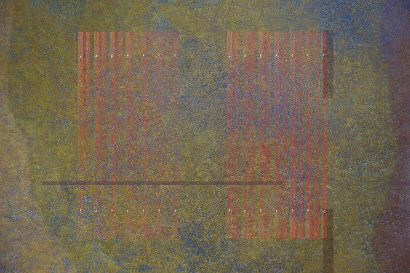 Colour surfaces and tracks with metal by Rietje Bulthuis