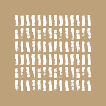 Penseelstreken op goud