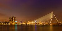 Skyline Rotterdam von Dennis de Waard Miniaturansicht