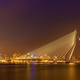 Skyline Rotterdam von Dennis de Waard