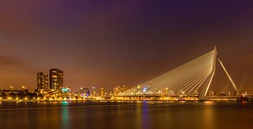 Skyline Rotterdam van Dennis de Waard