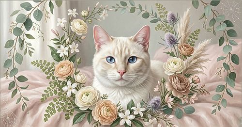 Emerald Blue Enchantment by Angelique van den Berg