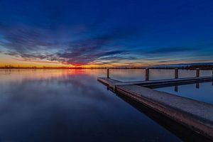 Sunset in Zoetermeer by Tom Roeleveld