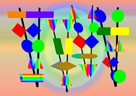 Bunte Zeichen ... by Harry Ucksche