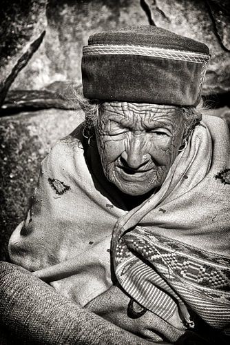 Sitting on a rooftop