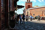 Street In Marrakech by Dorothy Berry-Lound thumbnail